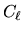 $C_{{\ell}}$